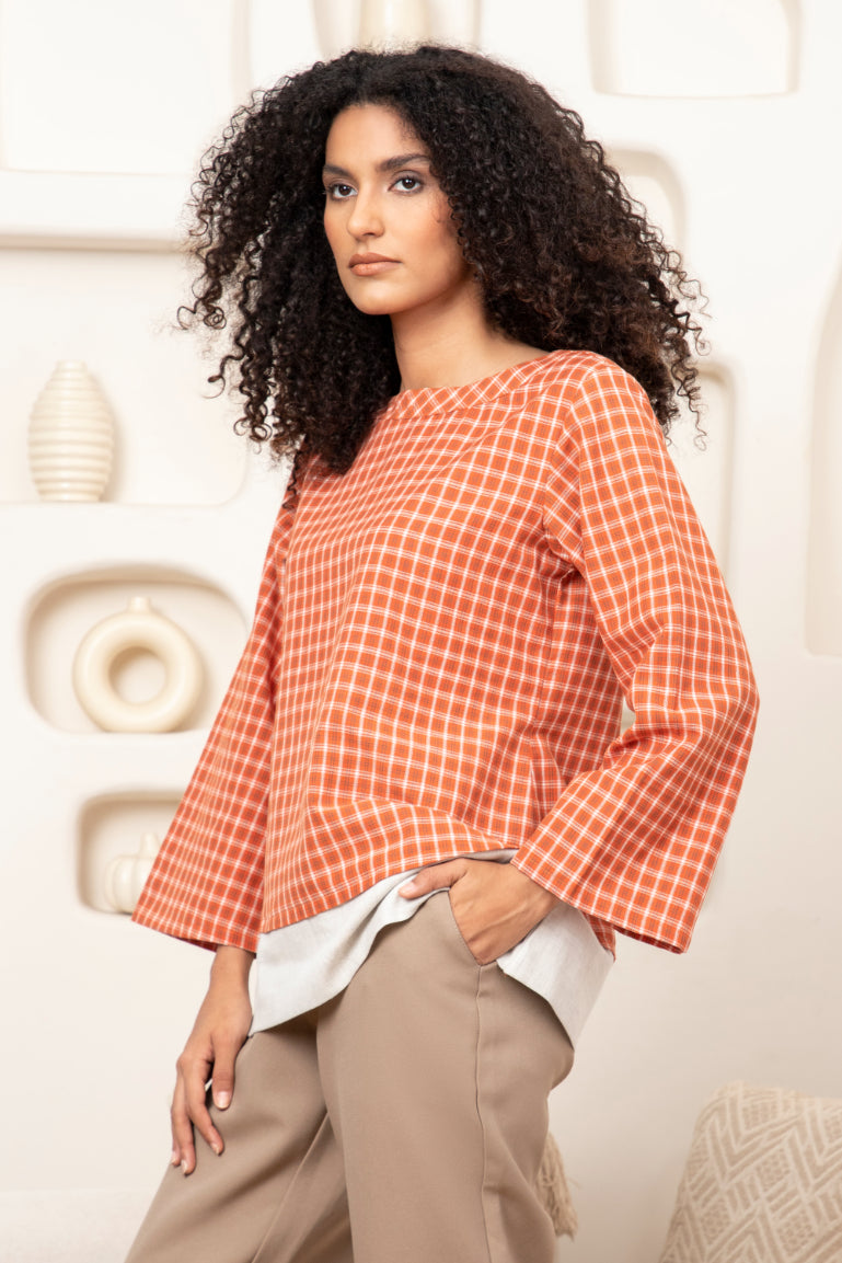 Double Layer Check Top