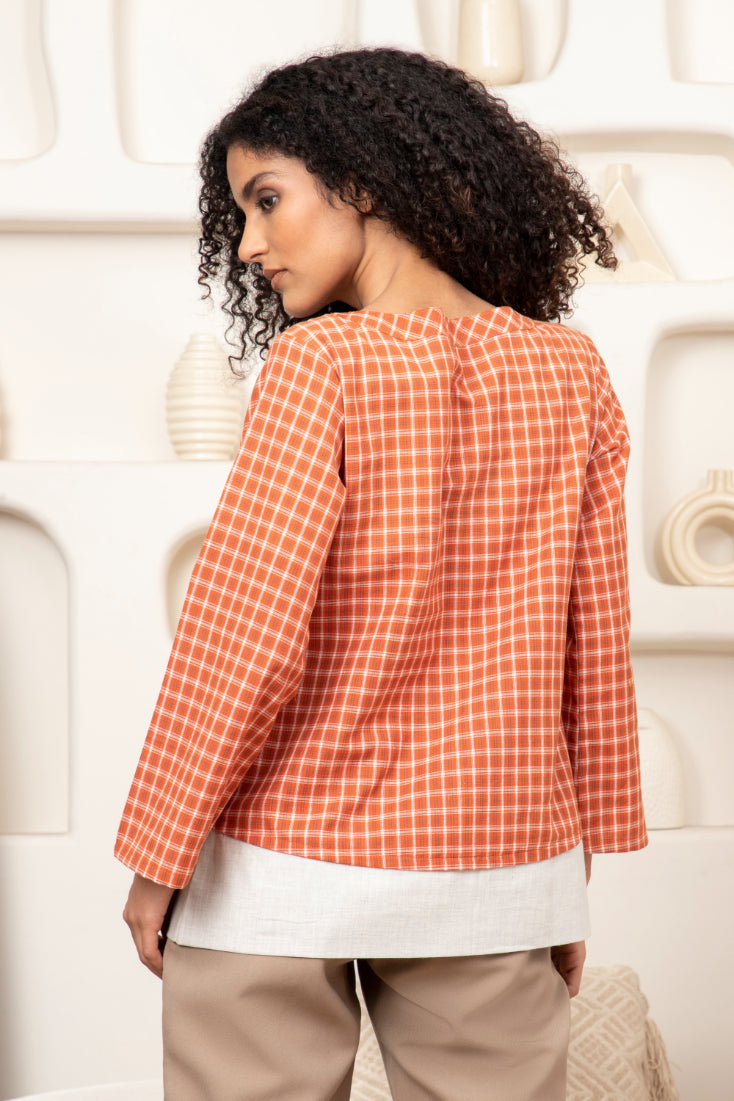 Double Layer Check Top